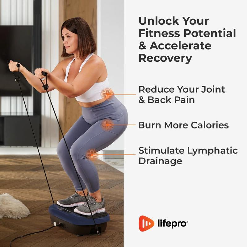 Hexaplate Lite Vibration Plate - for Home Exercise