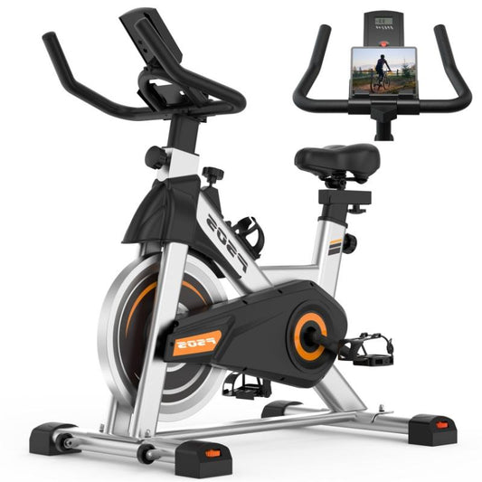 Exercise Bike, Stationary Bikes for Home Indoor Cycling Bike Cycle Bike with Digital Display & Comfortable Seat Cushion