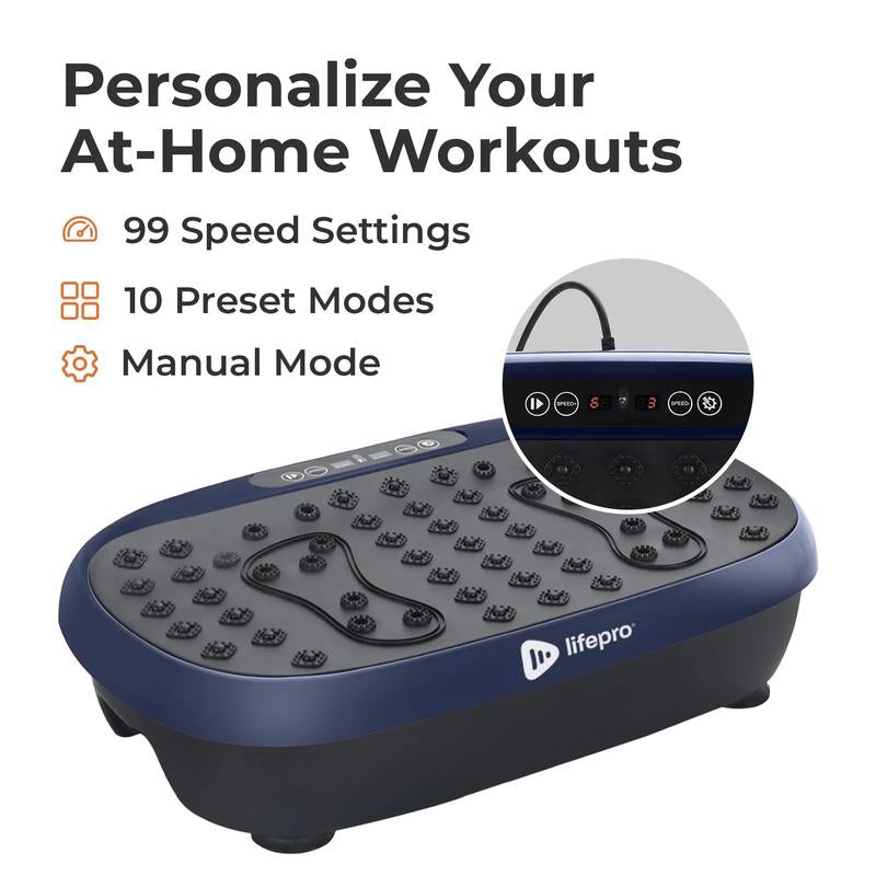 Hexaplate Lite Vibration Plate - for Home Exercise